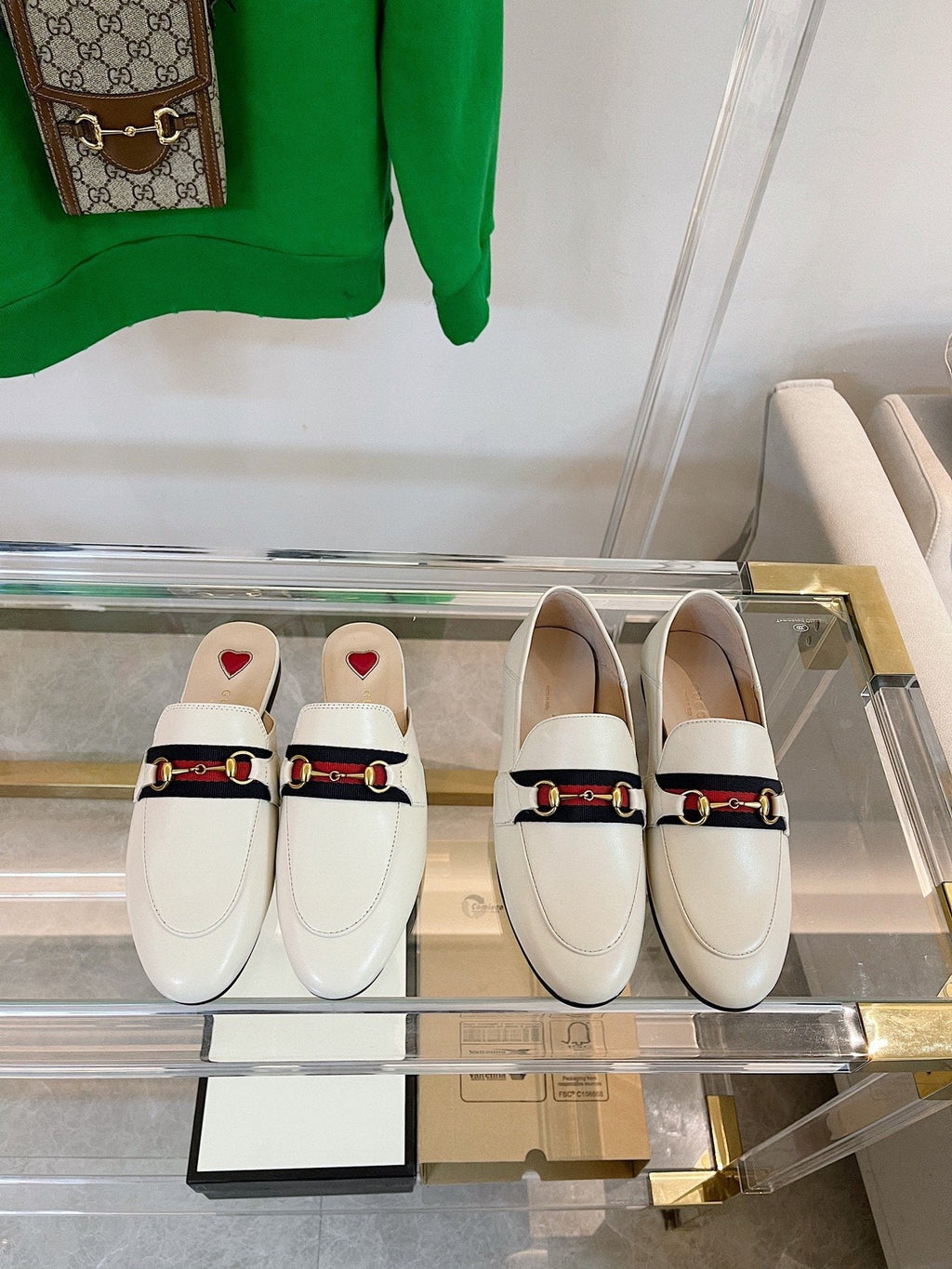 GUCCI LOAFERS PRINCETOWN BEIGE