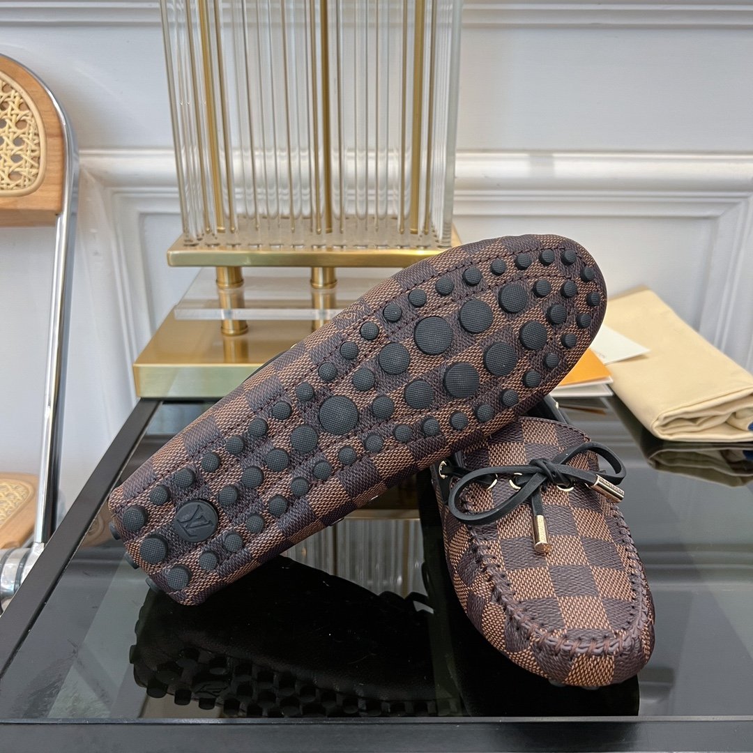 LOUIS VUITTON LV GLORIA FLAT LOAFER CLASSIC MONOGRAM CARO