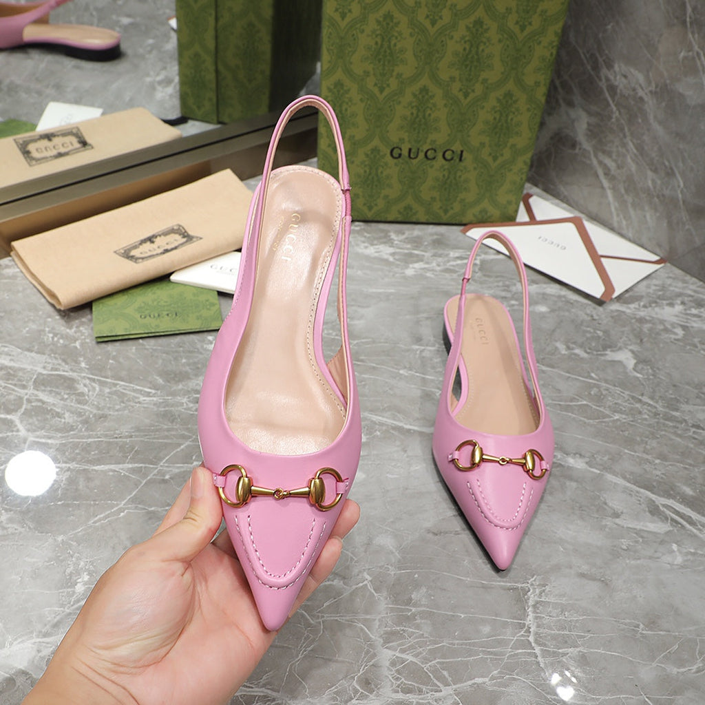 GUCCI Flat Sandals pink