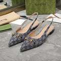 GUCCI Flat Sandals Grey caro