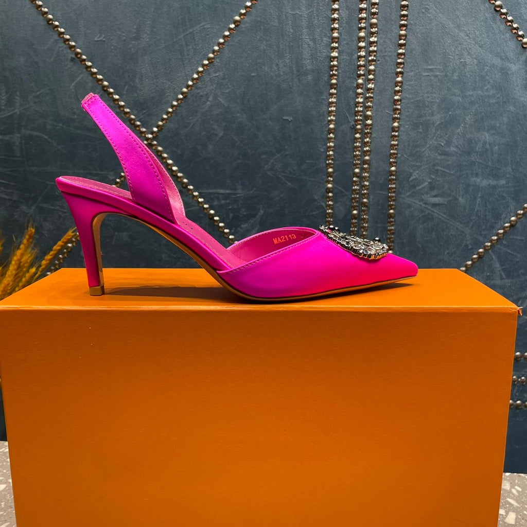 LOUIS VUITTON LV MET SLINGBACK PUMP PINK