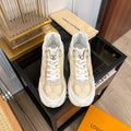 LOUIS VUITTON LV RUN 55 SNEAKER GEIGE