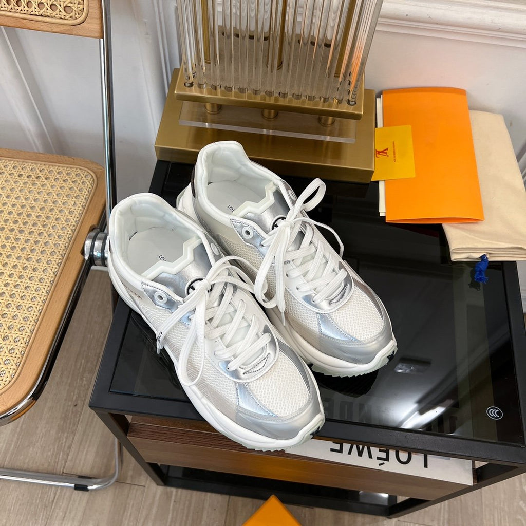 LOUIS VUITTON LV RUN 55 SNEAKER WHITE