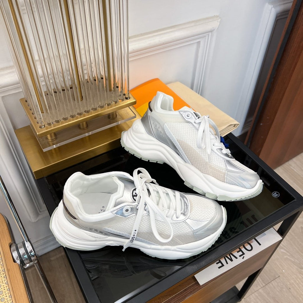 LOUIS VUITTON LV RUN 55 SNEAKER WHITE