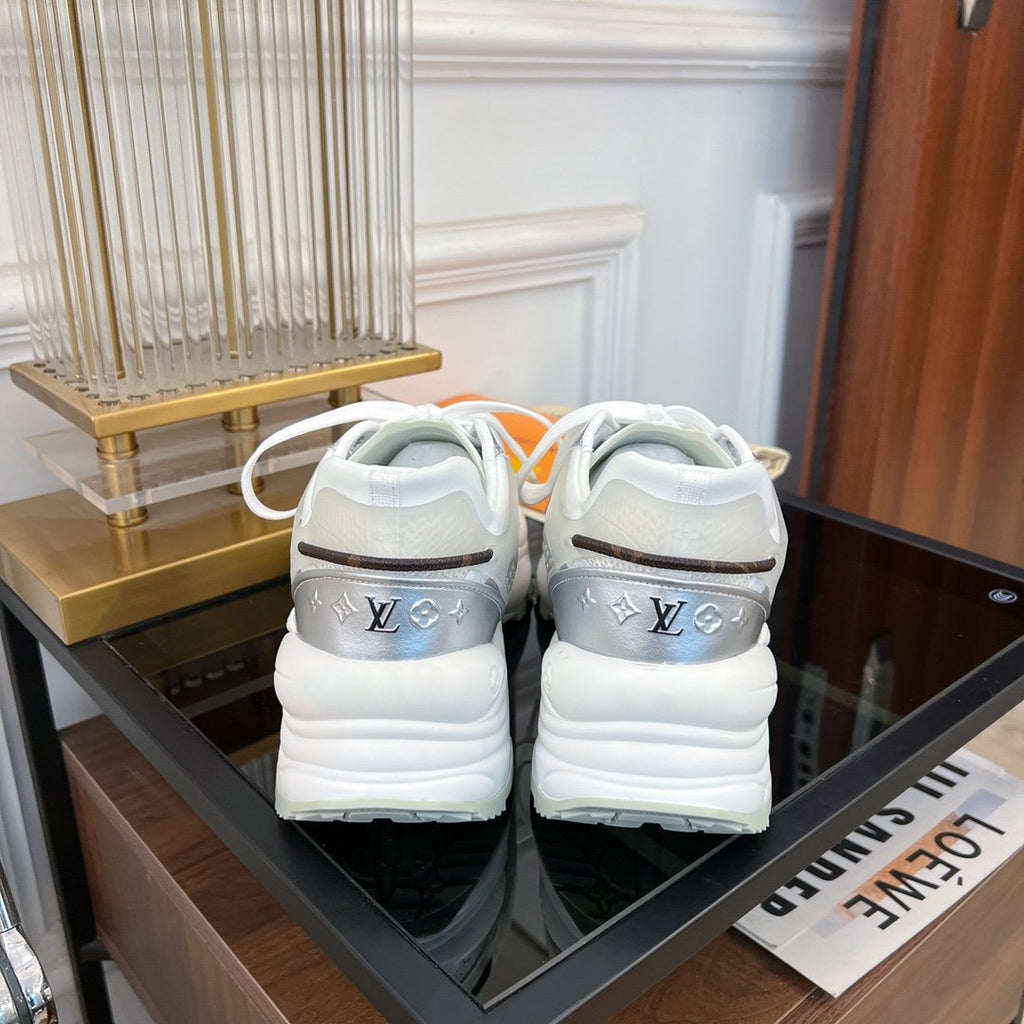 LOUIS VUITTON LV RUN 55 SNEAKER WHITE
