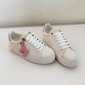 LOUIS VUITTON TIME OUT SNEAKER IN WHITE CALFSKIN