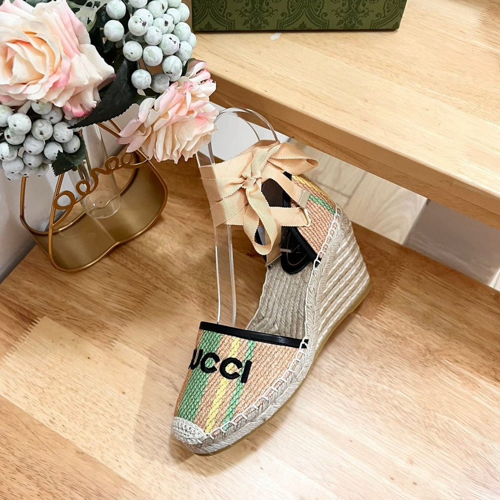 GUCCI Double G High Sandals Shoes