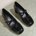LOUIS VUITTON SWING HIGH MARY JANE 55 MM IN BLACK PATENT CALFSKIN