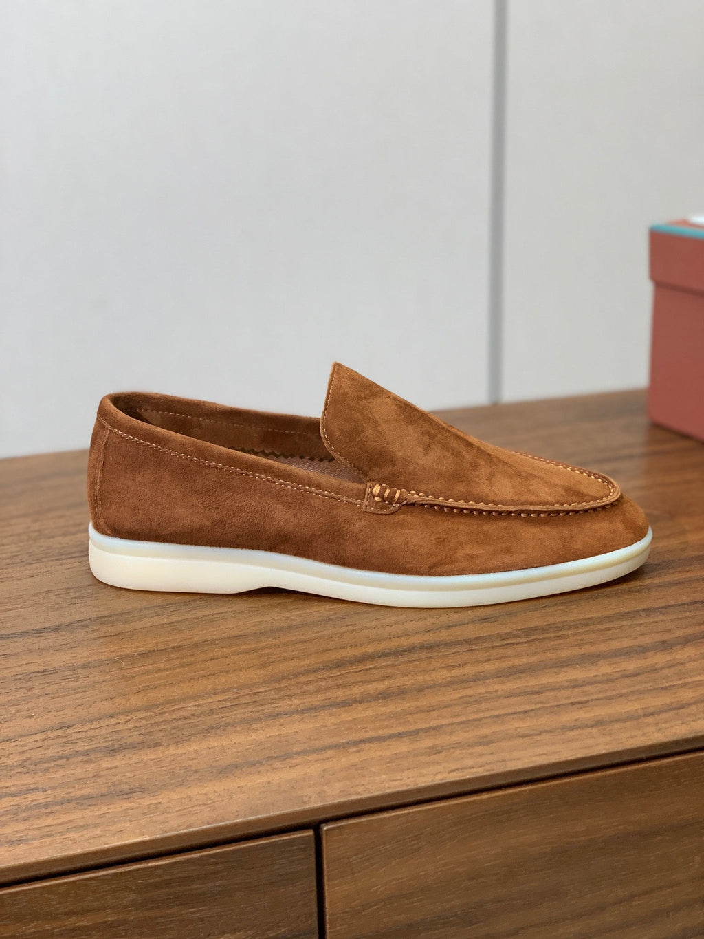 LP LOAFERS 25S IN BROWN SUEDE