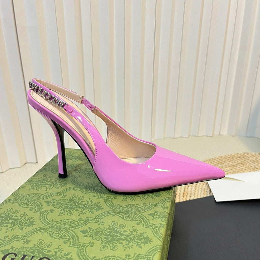 GUCCI Women's High Heels Pink
