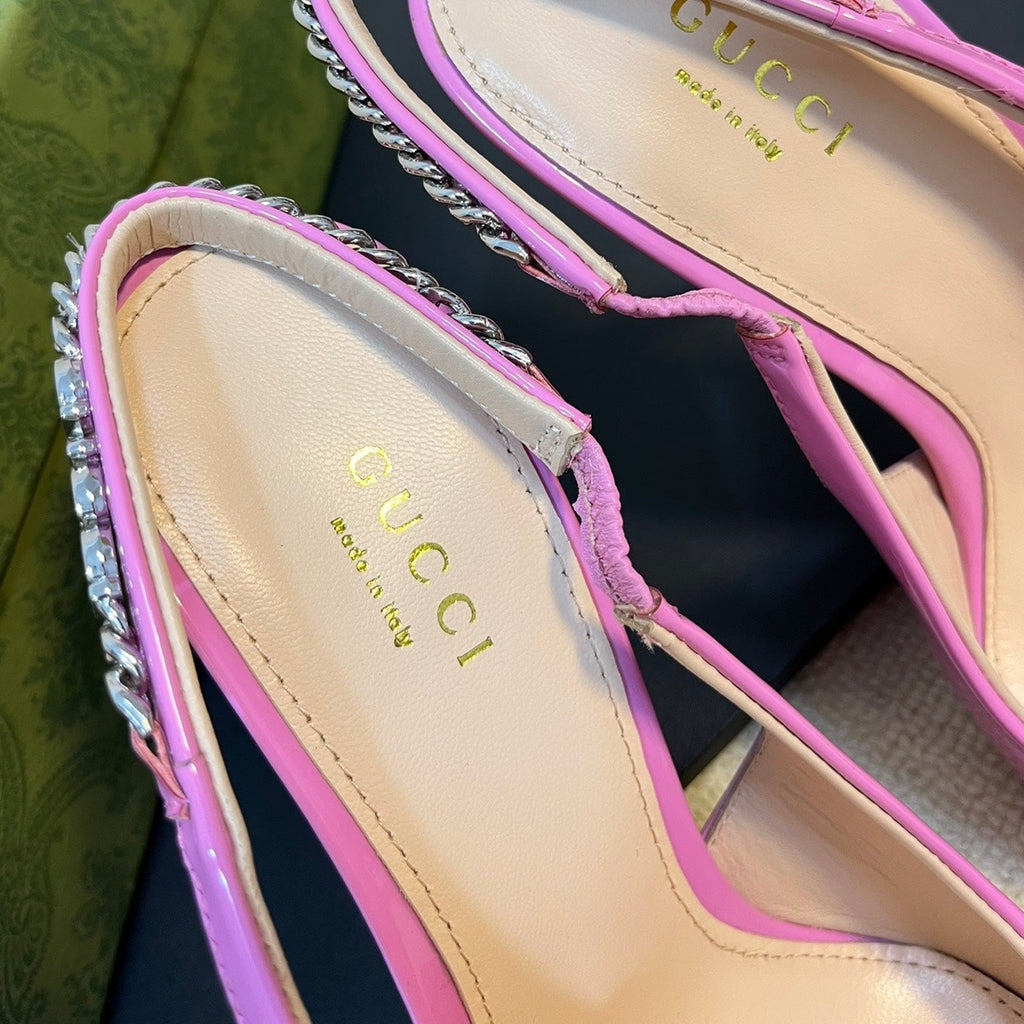 GUCCI Women's High Heels Pink