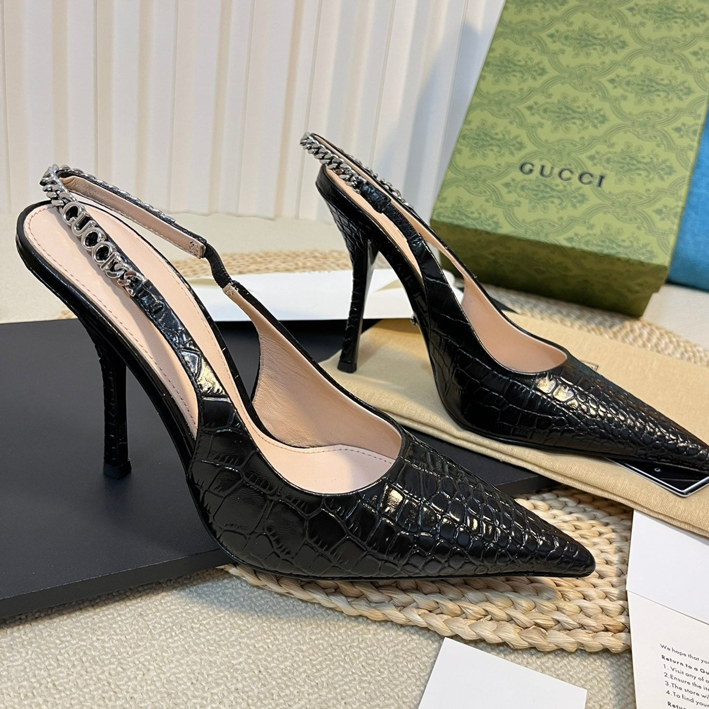 GUCCI Women's High Heels Black
