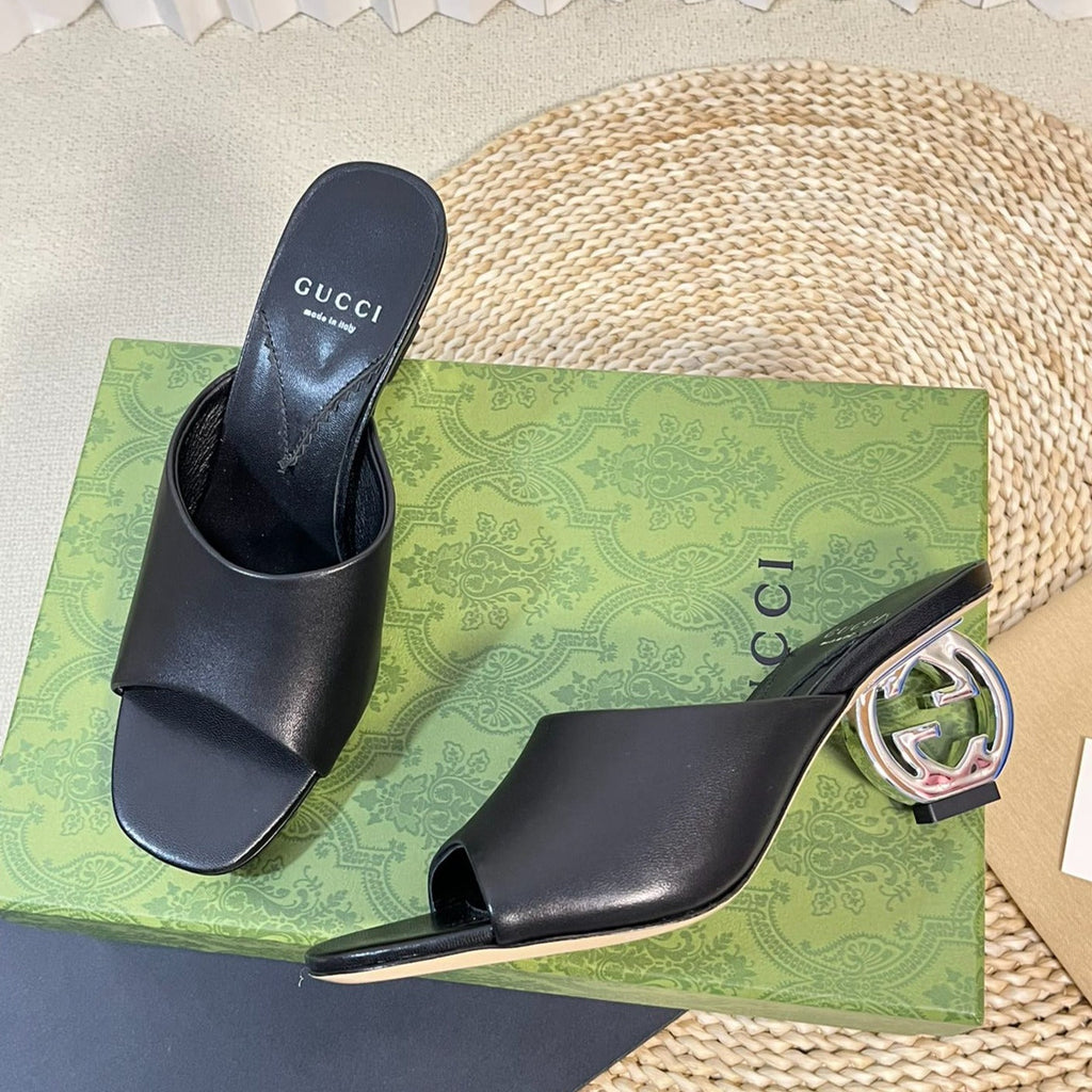GUCCI Women's Heeled Sandals Black