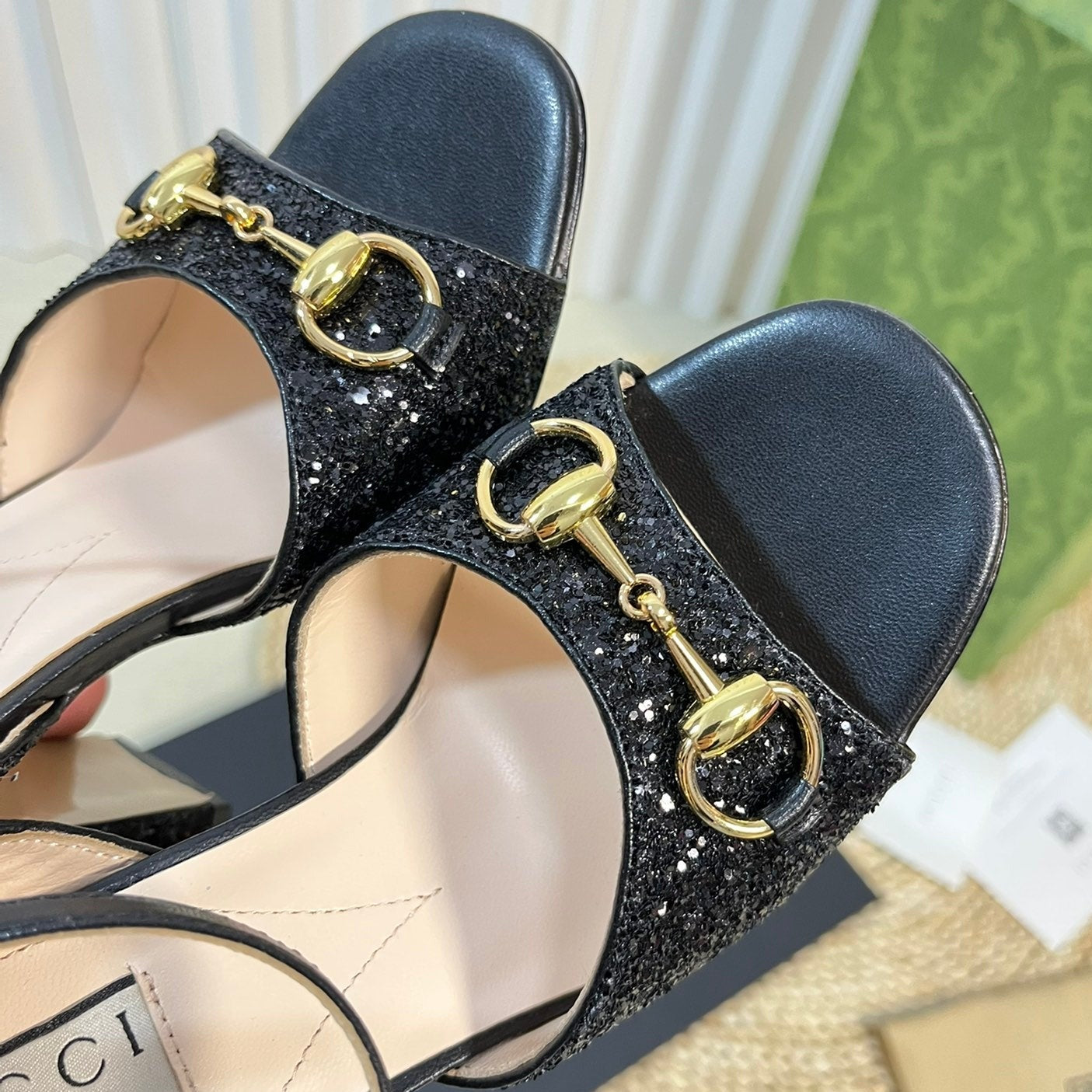 GUCCI Women Sandal High Heels Black