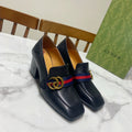 GUCCI 26S LOAFERS 75 MM IN BLACK CALFSKIN STYLE 2