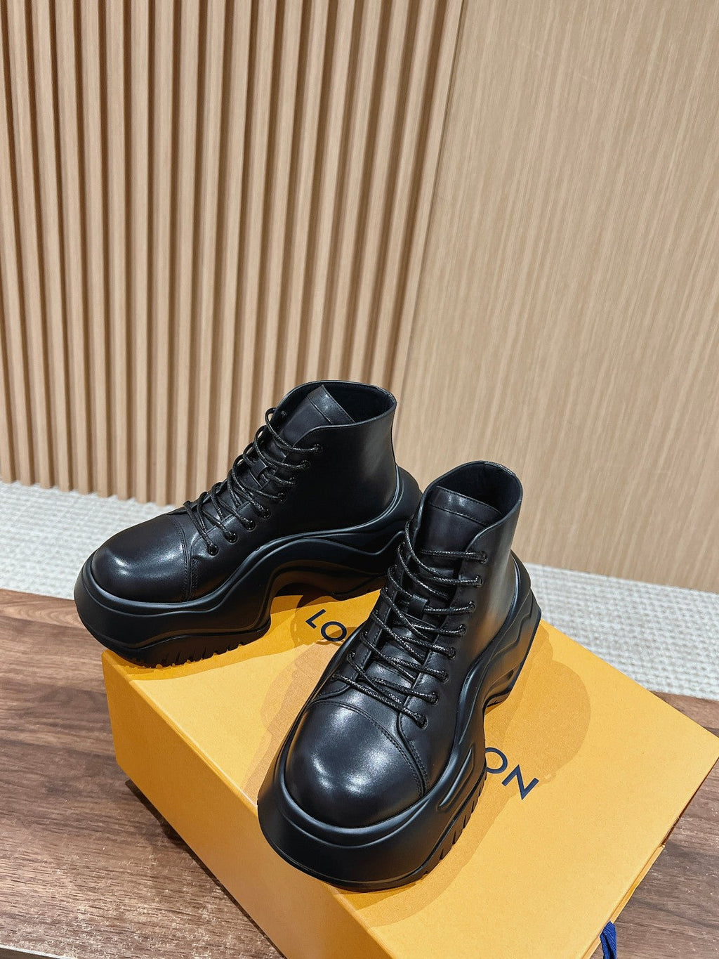 LOUIS VUITTON LV WOMEN CHELSEA BOOT IN BLACK MONOGRAM CALFSKIN