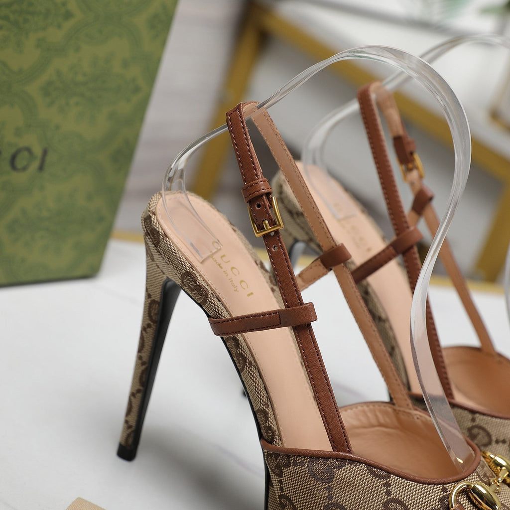 GUCCI Valentino High heels Brown